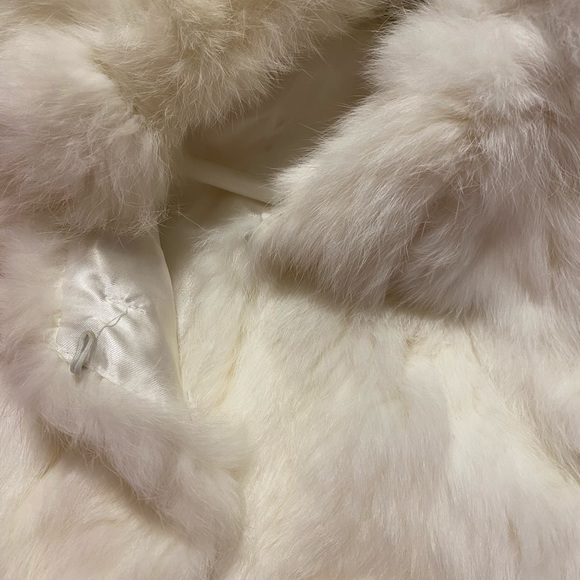 Satin lined Rabbit Fur Coats - Picture 10 of 10
